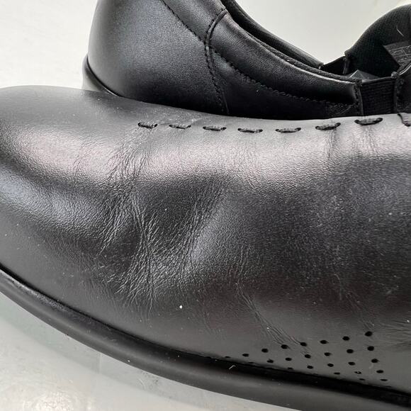 SAS Viva Leather Slip On Walking Loafer Black Women's 10W Buttery Soft - Picture 11 of 11